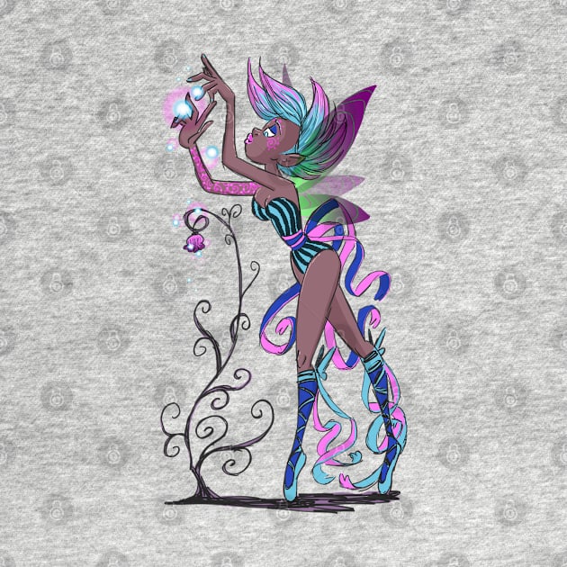 Punk Pixie Ballet by JenjoInk